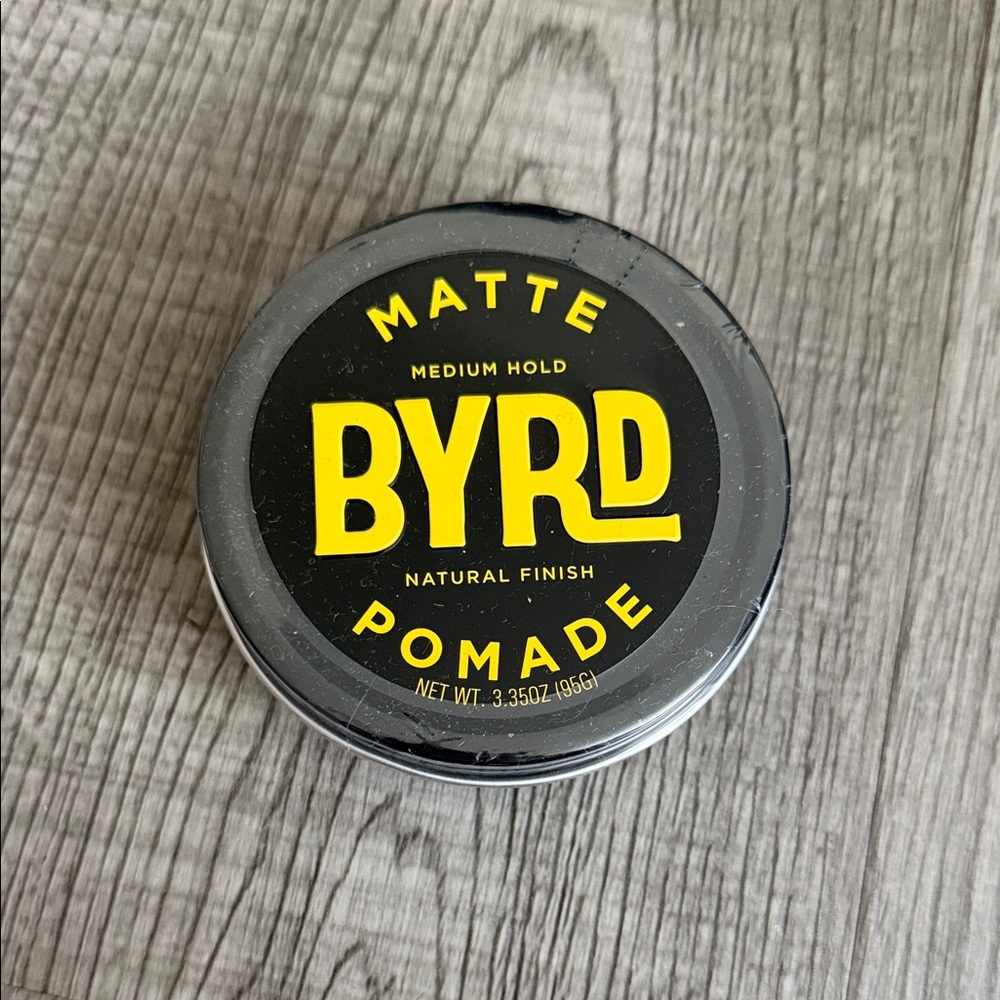 Byrd Matte Pomade - Hair Styling Product | Medium Hold Natural Finish